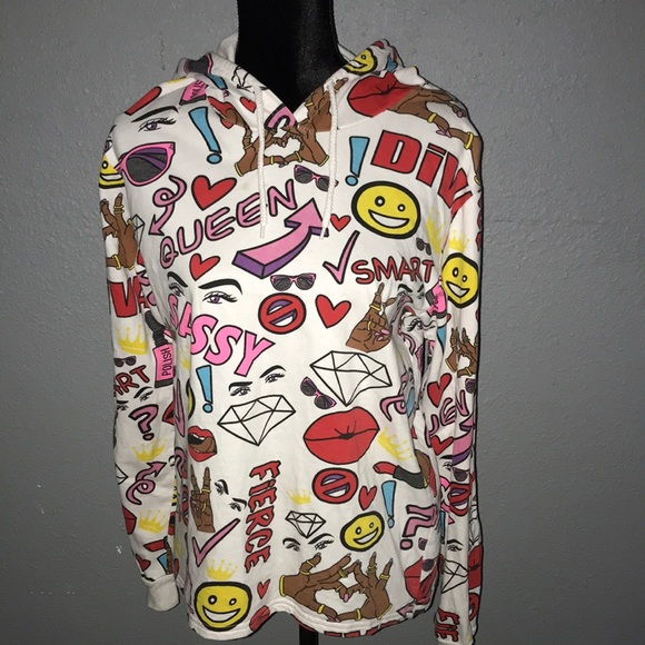 On Fire Tops - On Fire sassy queen hoodie